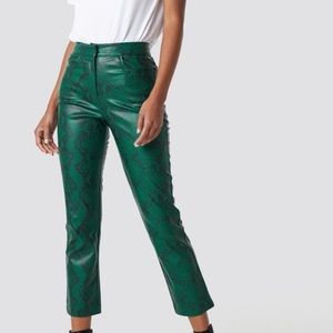 Green Snake Pants
